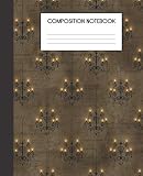 Composition Notebook: Gothic Vampire Spells Pattern College Ruled Notebook Lined School Journal