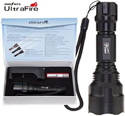 United States Store CREE XM-LT6 led torch 2000Lm Outdoor waterproof tactical LED Flashlight 10watts, 5 Modes, Rechargeable 18650Battery + Charger+Carton