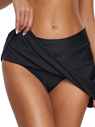 Abtel Dames zwemrok tankini bikinibroekje hoge taille badjurk strandkleding zwemjurk mini strandrok badpak strandkleding - Image 3