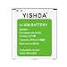 Galaxy S4 Battery | YISHDA 2600mAh Li-ion Battery for Samsung Galaxy S4, I337, I545, L720, M919, R970, I9500, I9505, I9506 | Replacement Samsung S4 Battery [18 Month Warranty]