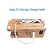 AMIR USB Charging Station, Multi Device Charging Station with 3 USB Ports 3.0 Hub, Bamboo Charger Dock Organizer for iPhone X / 8 / 7 / 7Plus / 6s / 6, iWatch 38mm / 42mm, for Samsung & Smartphones