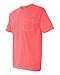 Comfort Colors 6.1 oz. Garment-Dyed Pocket T-Shirt>XL NEON RED ORANGE