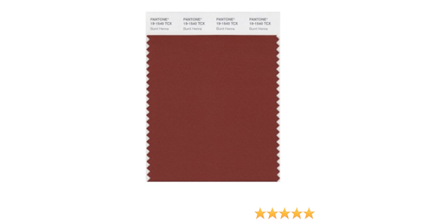 Cartao De Amostra De Cor Inteligente Pantone Burnt Henna Amazon Com Br
