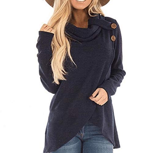 image for GOVOW Women Autumn Coat Winter Long Sleeve Casual Loose Solid Sweatshi