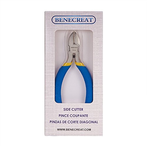 BENECREAT BC-802 4.6-INCH Seite Schneiden Zange Schmuck Zange Schmuckzange, Edelstahl-Seitenschneider, mitternachtsblau – Bild 8