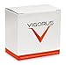 Vigorus Silicone Wedding Rings for Men with an Active Lifestyle - 3 Color Pack(Black,Grey,White) - With Bonus Gift Including! - Comes in a Giftbox - With a!