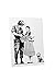 Pingo World 0416O4651DG Dorothy Police Search Gallery Wrapped Canvas Print 30 X 20. Bonus Free Banksy Wall Decal, 30