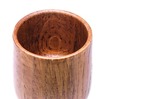 Islandoffer Japanese Wooden Tea Cup, 4 oz, 120 mL - Thumbnail 3