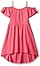 The Children's Place Girls' Toddler Cold Shoulder Casual Dresses, Geraniumpink 2101, M (7/8)