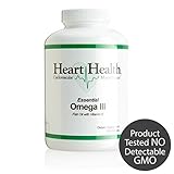 HEART HEALTH essential omega 3 fish oil with vitamin E 120 softgels
