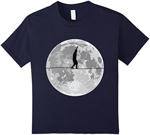 Kids Slacklining Slack line moon t-shirt 6 Navy
