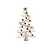 GBSELL Christmas Brooches XMAS Tree Pin Snowman Brooch Jewelry for Women Men (B)