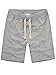 Amy Coulee Men's Casual Shorts (XL, gray)