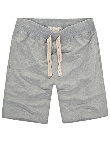 Amy Coulee Men's Casual Shorts (XL, gray)