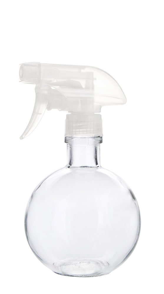 Rail19 Empty Refillable Glass Spray Bottle Great for