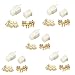 Connector Kit - TOOGOO(R) 5x 9 Way 2.8mm Mini Connector Kit Car Motorcycle Pin Terminal Blade ATV White
