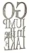 Cape Craftsmen Go Jump in The Lake 3-D Cursive Metal Wall Decor