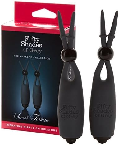 Fifty Shades of Grey Sweet Torture Vibrating Nipple Clamps by Fifty Shades of Grey