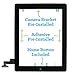 Fixcracked Touch Screen Replacement Parts Digitizer Glass Assembly for ipad 2 And Professional Tool Kit（black）