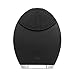 FOREO LUNA Silicone Cleansing Brush and Preshave Device for Men, Black