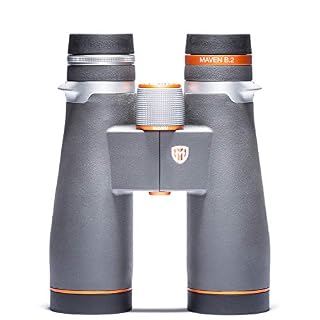 Maven B2 45mm ED Binocular (9X45, Gray/Orange)