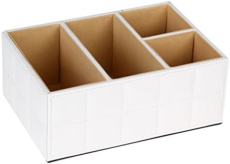 PU-Leather-Storage-Box-Desk-Tidy-Organizer-Holder-for-Remote-Control-Phone-Pen