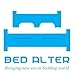 Bed Alter 1000 Thread Count Duvet Cover with Zipper 100% Egyptian Cotton Luxurious & Hypoallergenic (California King/King, Grey)