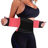 ZOUYUE Women's Waist Trainer Belt, Back Brace for Lower Back Pain, Waist Trimmer for Weight Loss, Slimming Body Shaper Belt