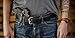 Hanks Extreme - Leather Gun Belt For CCW - Concealed Carry - 17oz. Premium Leather Belt - Made in USA - 100-Year Warranty
