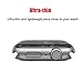 SIRUIBO Compatible with Apple Watch Series 4 Screen Protector 40mm, Soft Slim Full-Around Protective iWatch 4 Case Cover for Apple Watch Series 4, Clear
