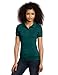 Lee womens Stretch Pique polo shirts, Hunter Green, Medium US