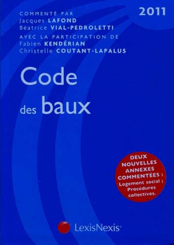 Code des baux, 2011