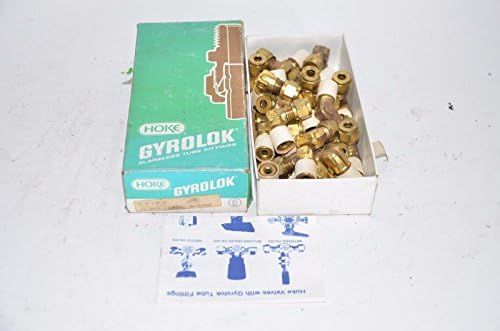 Hoke Gyrolok Flareless Tube G4LM4 25 Pcs 08/G AC0200