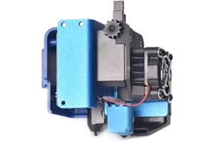 DEDERICKS Upgraded SW-X2 Full Metal Extruder Kit with Hardened Steel Nozzle for Sidewinder X2/Genius Pro Hotend, Higher Temperature Resistance Up to 300℃ Heated