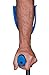 ErgoTech Lightweight Forearm Crutches By FDI (Size: 4'4-6'7) 1 Pair/2 Crutches Blue