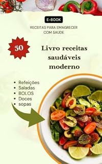Livro Livro receitas saudáveis moderno