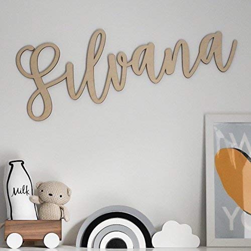 personalised wall letters