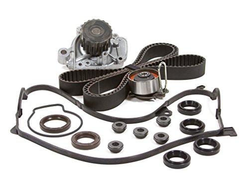 Evergreen TBK312VCT 01-05 Honda Civic VTEC 1.7L D17A Timing Belt Kit Valve Cover Gasket Water Pump