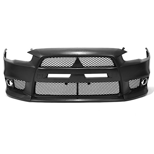Mitsubishi Lancer 0815 EVO X 10 JDM Style Front Bumper Black Trim