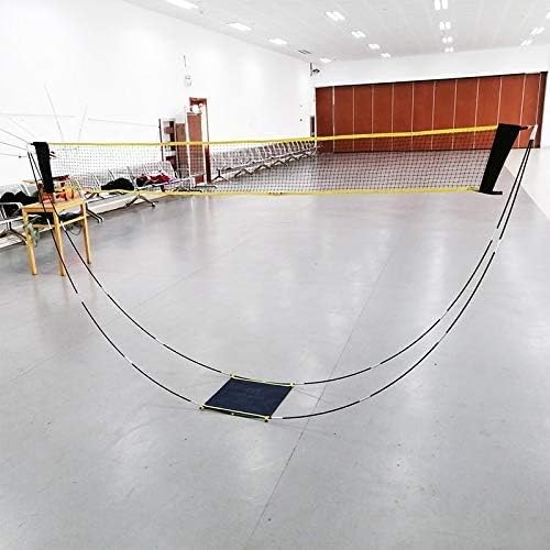 Professional Sports Badminton Tennis Volleyball Net Training Standard Badminton Frame Supporting Accessories Portable Net Portable Tennis Net Foldable Badminton Net