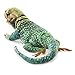 Folkmanis Collared Lizard Hand Puppet Plush, Blue-Green/Multicolor