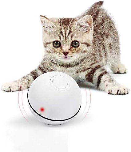 Amazon Co Jp 猫おもちゃ 猫じゃらし 光るボール Ledボール 電動 自動回転 Usb充電式 ストレス解消 運動不足解消 ホワイト859 ペット用品