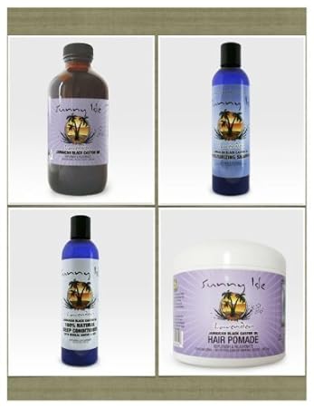 Amazon Com Jamaican Black Castor Oil Lavender Hair Care Kit By