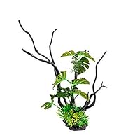 Saim Aquarium 15" Long Plastic Dead Branches Ornament Fish Tank Decoration