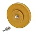 TCP Global Rubber Eraser Wheel 4" Inch Pad includes Drill Adapter - Pinstripe, Adhesive Remover, Vinyl Decal, Graphics Removal Tool