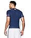 Under Armour Men's Short Sleeve Compression Shirt Large Midnight Navy