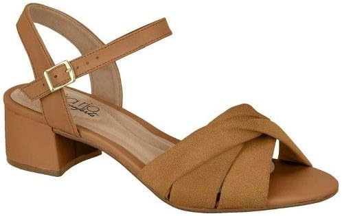 sandália beira rio conforto salto baixo