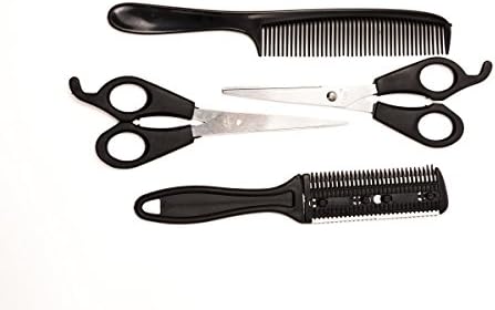 4-Piece Scissors Hair Styling Tool Set