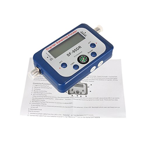 Signal Meter,ELEGIANT Digital Satellite Signal Meter Finder Directv
