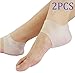 Cerkos Gel Heel Protector Glove Cushion Cups for Heel Pain Which Provides an Immediate Pain and Pressure Relief, Cushioning Protection and Help to Create the Ideal Massaging Conditions for All Uncomfortable Foot